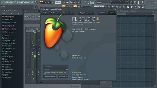 FL Studio Producer Edition Portable Windows 7-8.1-10 - 64 Bit (All