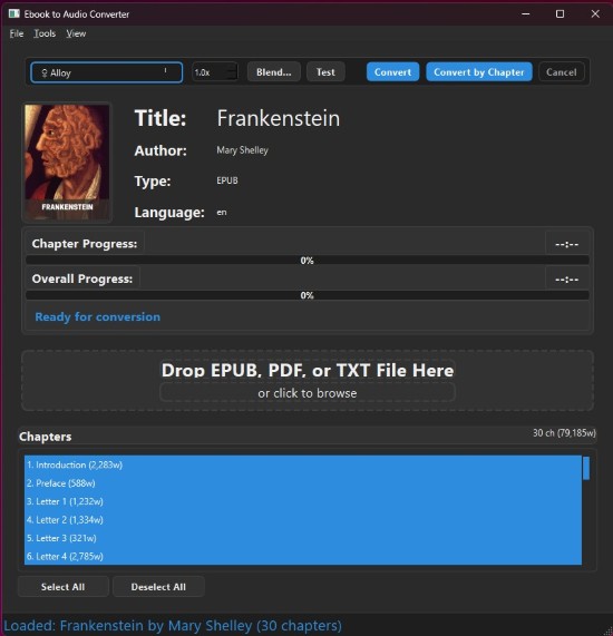 Ai ebook to audio portable
