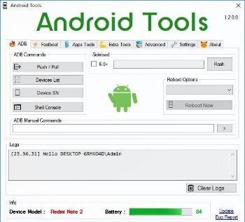 Как пользоваться программой android tools