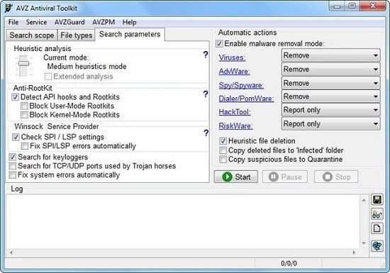 AVZ Antiviral Toolkit 5.77 download the last version for iphone