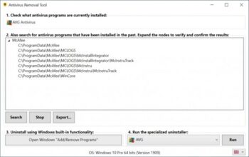 Antivirus Removal Tool 2023.06 (v.1) for apple download free