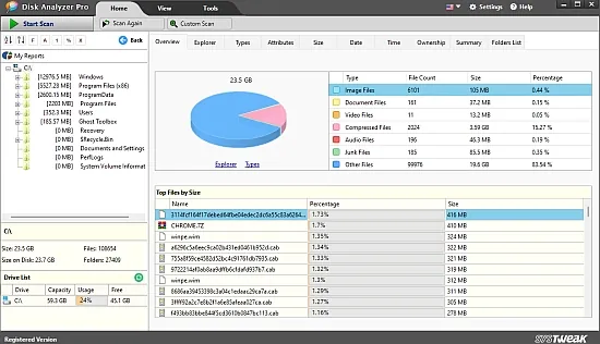 Disk analyzer portable download