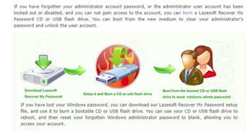 lazesoft recover my password home edition windows 10