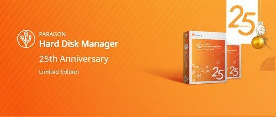 paragon hard disk manager annivesary