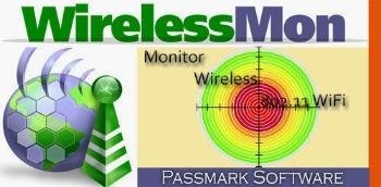 PassMark WirelessMon - Wireless 802.11 WiFi monitoring software