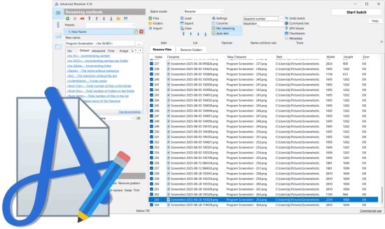 Portable advanced renamer