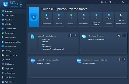 Privacy inspector portable download
