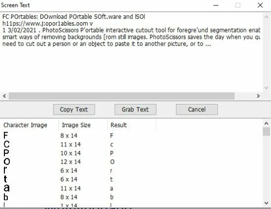 screen-ocr-portable screen-ocr-portable