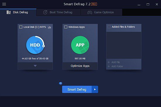 free IObit Smart Defrag 9.2.0.323