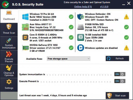 free download SOS Security Suite 2.7.9.1