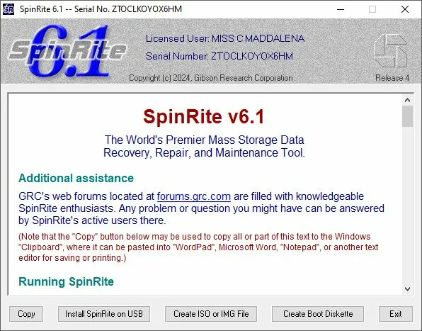 spinrite-portable spinrite portable