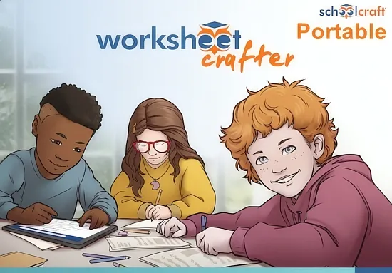 Worksheet crafter portable