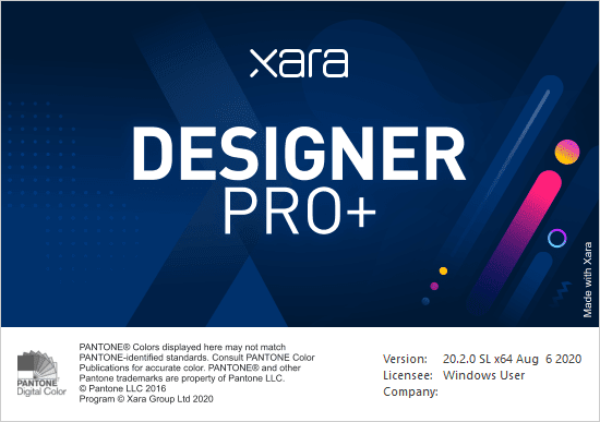 xara designer pro x creating website for inside a frame